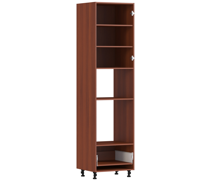 Регина, Регина РП-660/1 Пенал Песочный/МДФ Белый матовый