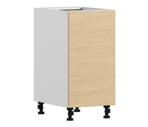 Регина РС-40 Шкаф-стол Белый/ЛДСП Дуб Винченца