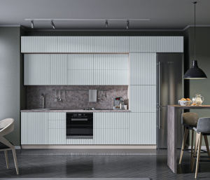 Регина Джаз МДФ Светло-серый Кухня