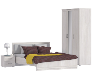 Флоренция набор с кроватью(СБ-2390+СБ-2393+СБ-2395)