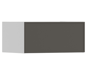 Квадро шкаф навесной 1 дв 80х36 см