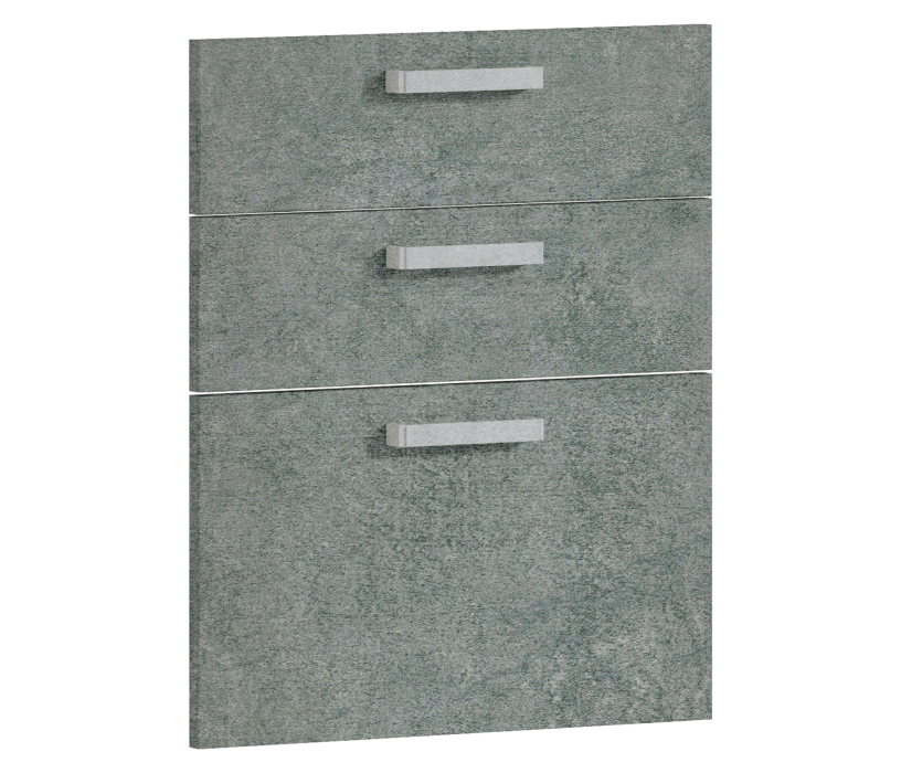 Роял, Роял фасад для стола 3 ящ 60х71 см