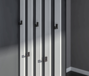 Прихожая Тренд Диамант серый/Джаз светло-серый