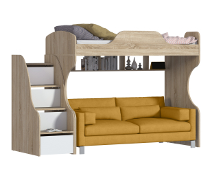 Кровать-чердак Мамбо СБ-2871