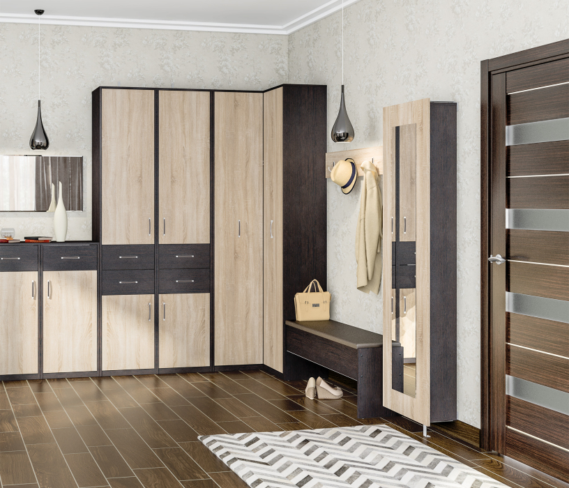 Угловые шкафы, Шкаф угловой Афина СБ-2233