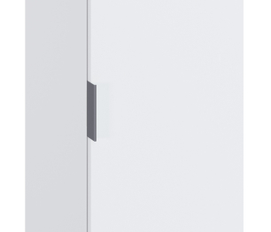 Мальта СБ-3255 Шкаф-пенал Белый/МДФ Белый