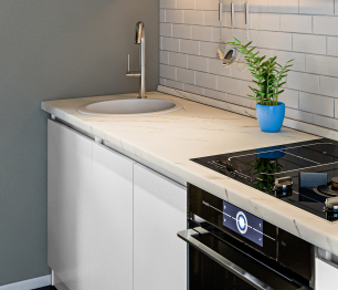 Кухонный гарнитур Леон прямой 2600 см