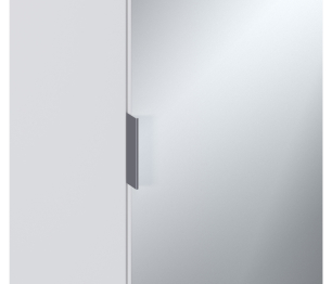 Мальта СБ-3262 Шкаф 1 дверный Белый с зеркальным фасадом