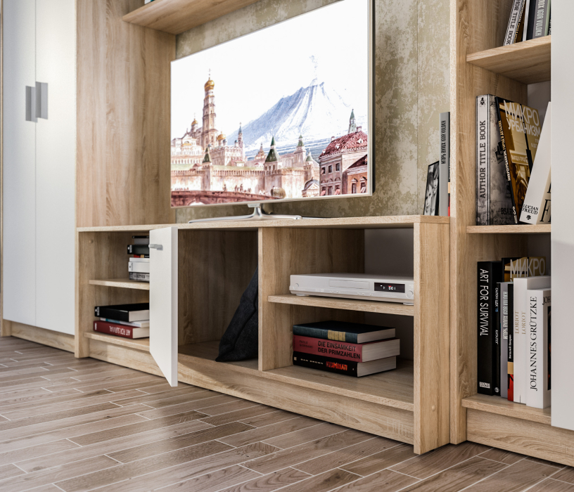 Стенки для гостиной, Стенка Прадо (Вегас) СБ-2224