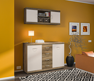 Монако комод + полка