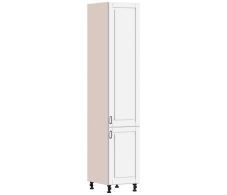 Регина, Регина РП-345 Пенал Песочный/МДФ Белый матовый