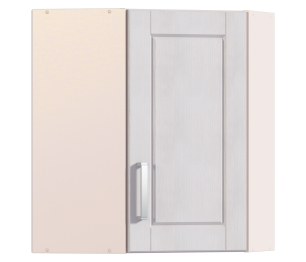 Регина РПУ-60 Полка угловая Песочный/Риф белоснежный