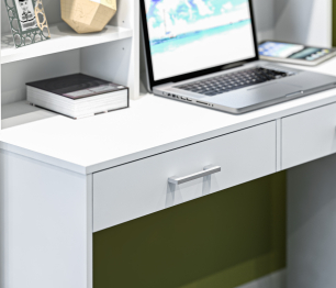 Терра комплект стол + стеллаж