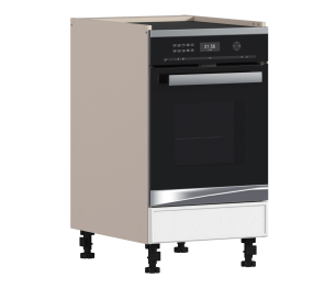 Регина РСД-45 Шкаф-Стол под духовку Песочный/МДФ Классика белый