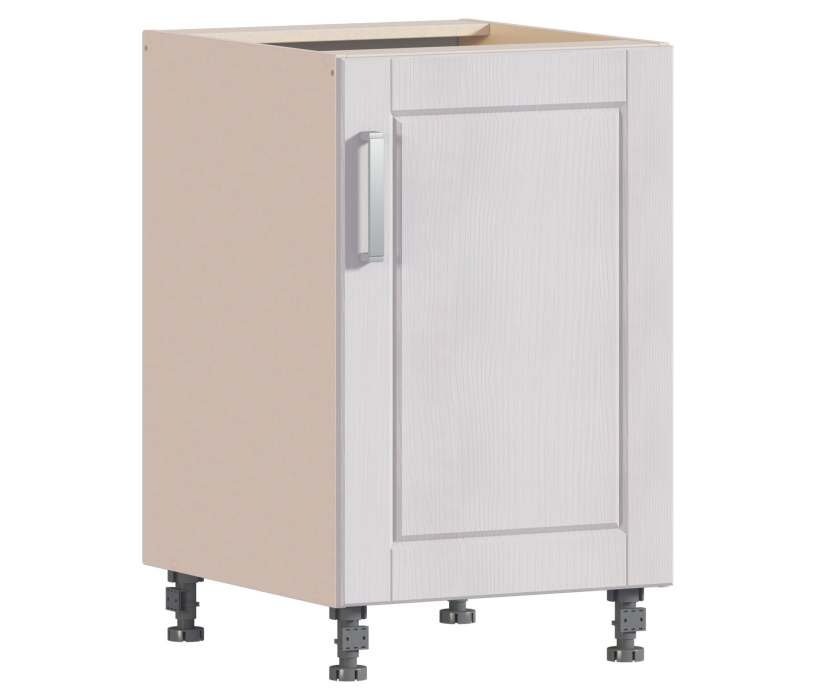 Напольные, Регина РС-50 Шкаф-стол Песочный/Риф белоснежный
