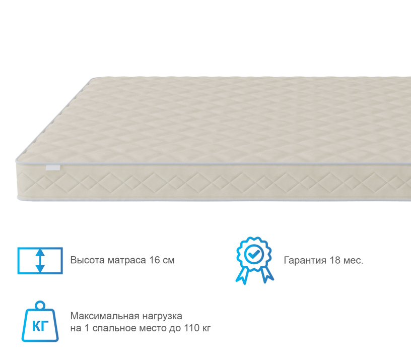 Другие размеры, Матрас Слип-Мотив 1600х1900