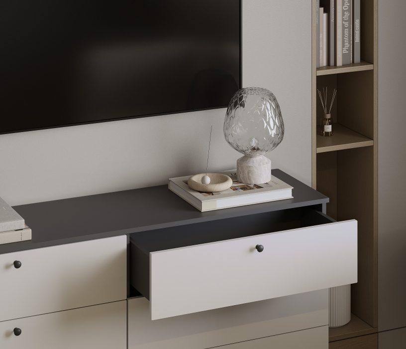 Комоды, Комод Тренд СБ-3442 6 ящиков