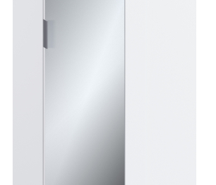 Мальта СБ-3258 Шкаф приставной Белый с зеркальным фасадом