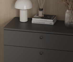 Комод Тренд СБ-3444 4 ящика Диамант серый