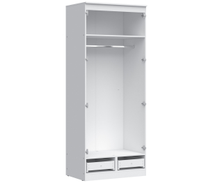 Шкаф 2-х дверный с зеркалом Правый Амалия СБ-990