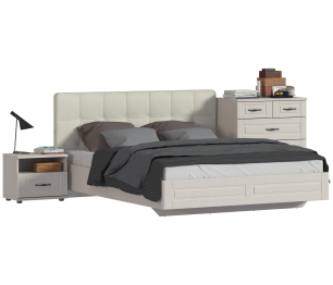 Сити Комплект (кровать СБ-2938+тумба+комод)