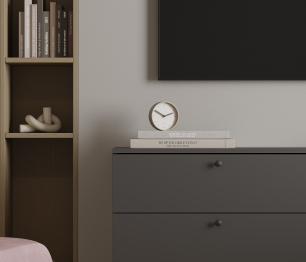 Комод Тренд СБ-3442 6 ящиков диамант серый