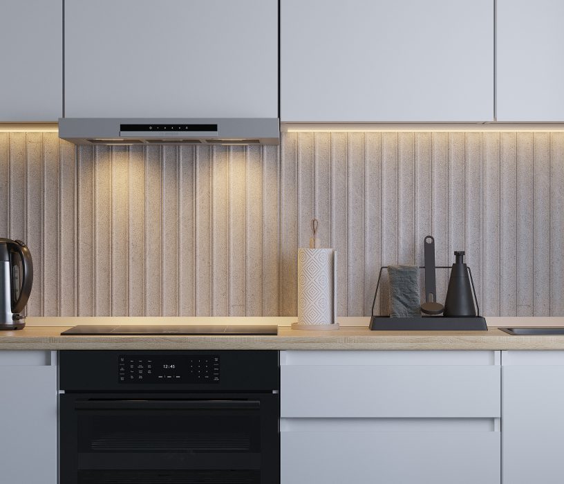 Кухонные гарнитуры, Кухонный гарнитур Леон прямой 240 см, белый