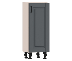 Регина РСТУ-30 Шкаф-стол торцевой Песочный/МДФ Серый матовый