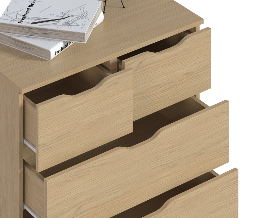 Комоды, Комод Бруклин СБ-3251/1 Дуб Винченца