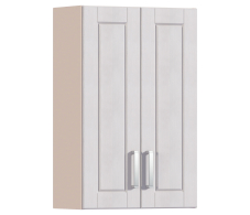 Навесные, Регина РП-160 Полка с двумя фасадами Песочный/Риф белоснежный