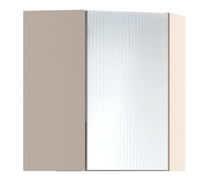 Роял шкаф навесной угловой 1 дв 60х72 см