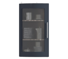 Эстель, Эстель шкаф навесной со стеклом 1 дв 29х72 см