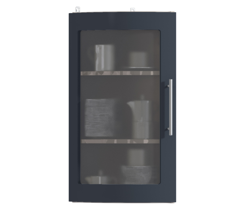 Эстель, Эстель шкаф навесной со стеклом 1 дв 29х72 см