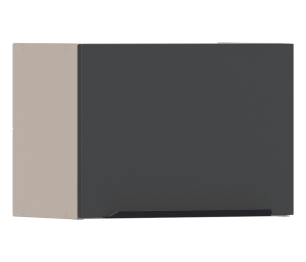 Лофт шкаф навесной 1 дв 50х36 см