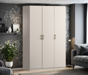 Шкаф трехдверный Макс 1500 мм, вариант №3 (ЛДСП)