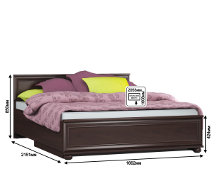 Кровать/подъёмный механизм Верди СБ-1463/1