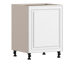 Регина РС-60 Шкаф-Стол с фасадом Песочный/МДФ Классика белый