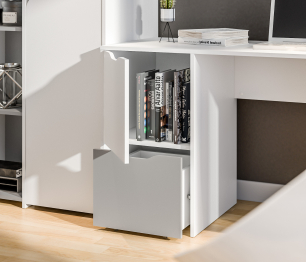 Mika Детская Белый,Серый/Белый