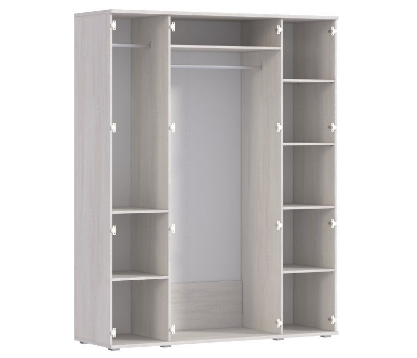 В гостиную, Шкаф 4-х дверный Флоренция СБ-2389