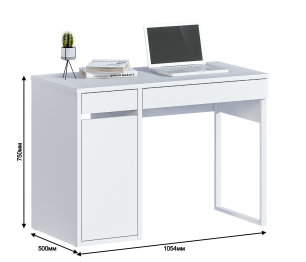 Стол Мика СБ-3309 Белый