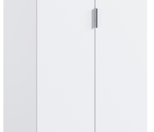 Мальта СБ-3263 Шкаф 2 дверный Белый/МДФ Белый