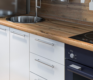 Кухонный гарнитур Регина Белый/Анна МДФ Белый глянец 2 м