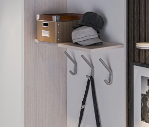 Прихожая Саша СБ-2739 Авиньон/Белый