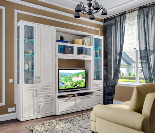 Флоренция Дуб Сонома белый комплект