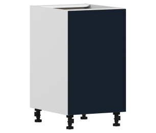 Регина РС-45 Шкаф-стол Белый/МДФ Квадро Синий
