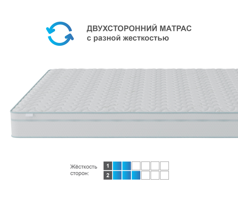 800 x 2000, Матрас Корсика-Зодиак в чехле Cooler 800х2000