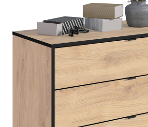 Лофт кабинет (стол+комод+шкаф) Дуб Минерва