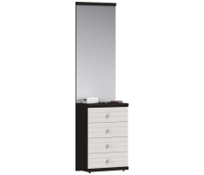 Зеркала в спальню, Тумба с зеркалом Гретта СБ-966