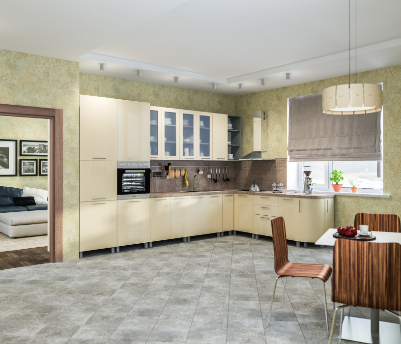 Лидеры продаж модульных кухонь, Анна 3700*2400