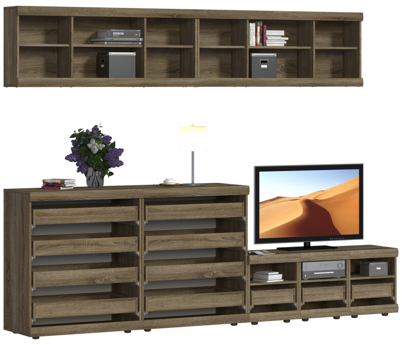 Стенки для гостиной, Монако Гостиная L-2800